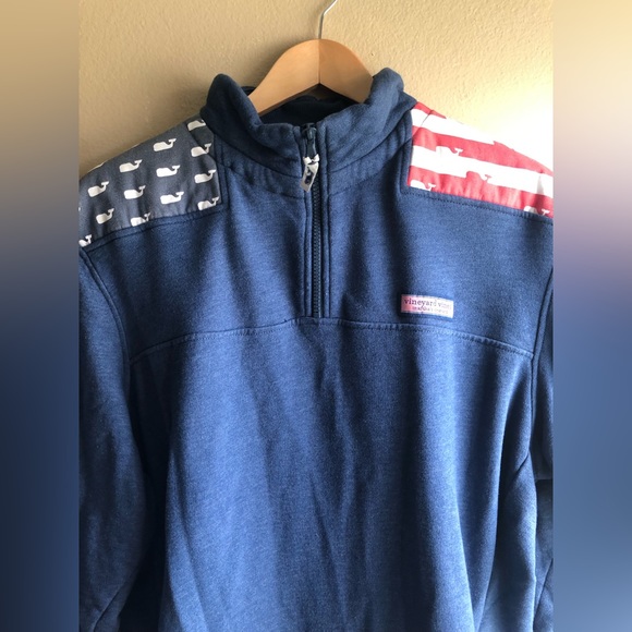 Vinyard Vines Men’s Half Zip Jacket Long Sleeve Sweater Size M - Picture 2 of 13